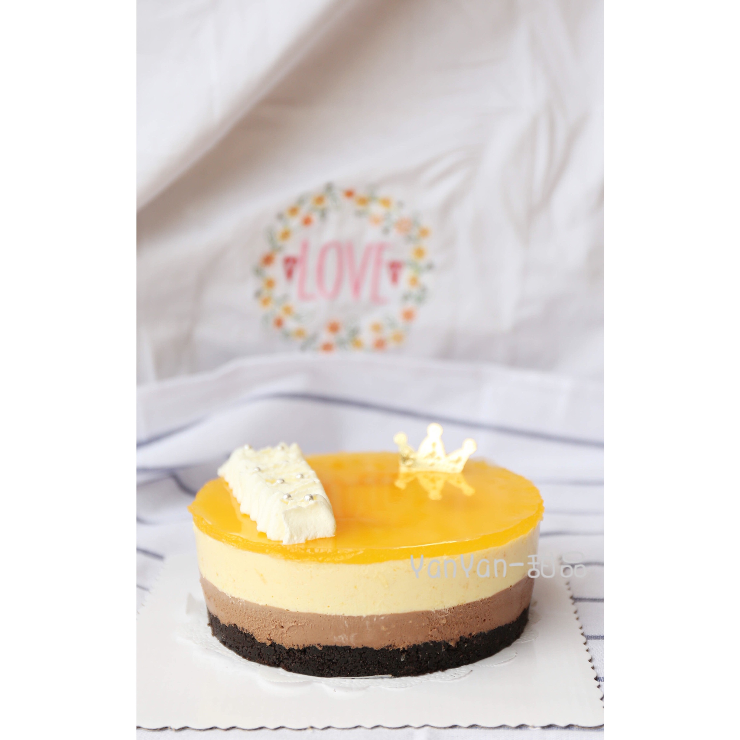 巧克力芒果慕斯