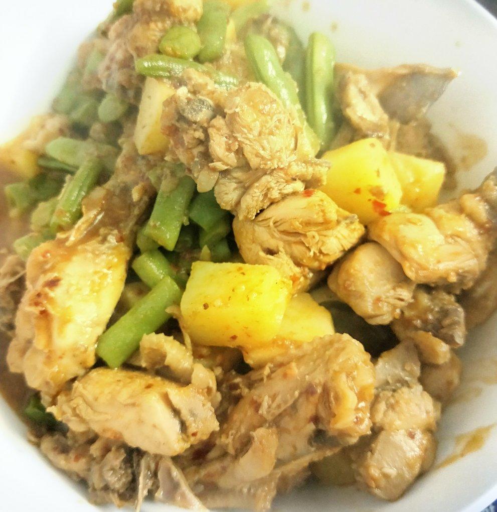 土豆烧鸡（非常下饭哦~）