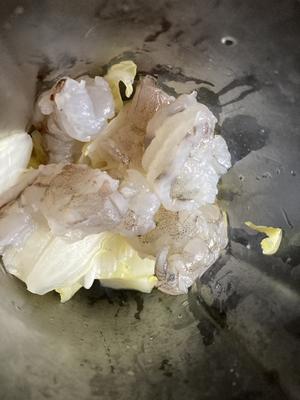 宝宝辅食8月+超级补钙，易消化的「娃娃菜虾滑」的做法 步骤2