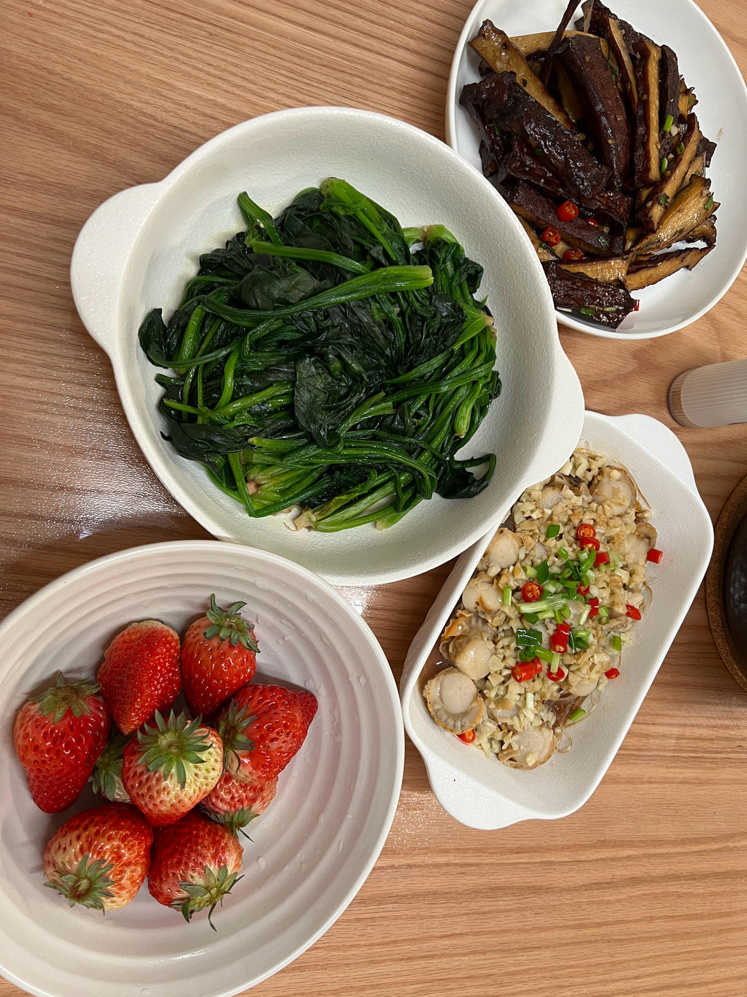 蒜蓉粉丝蒸扇贝