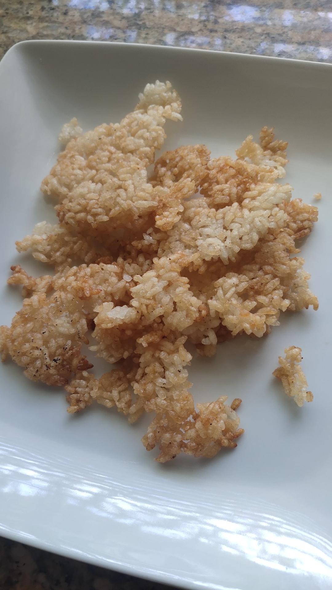 非油炸【大米锅巴】剩米饭的春天