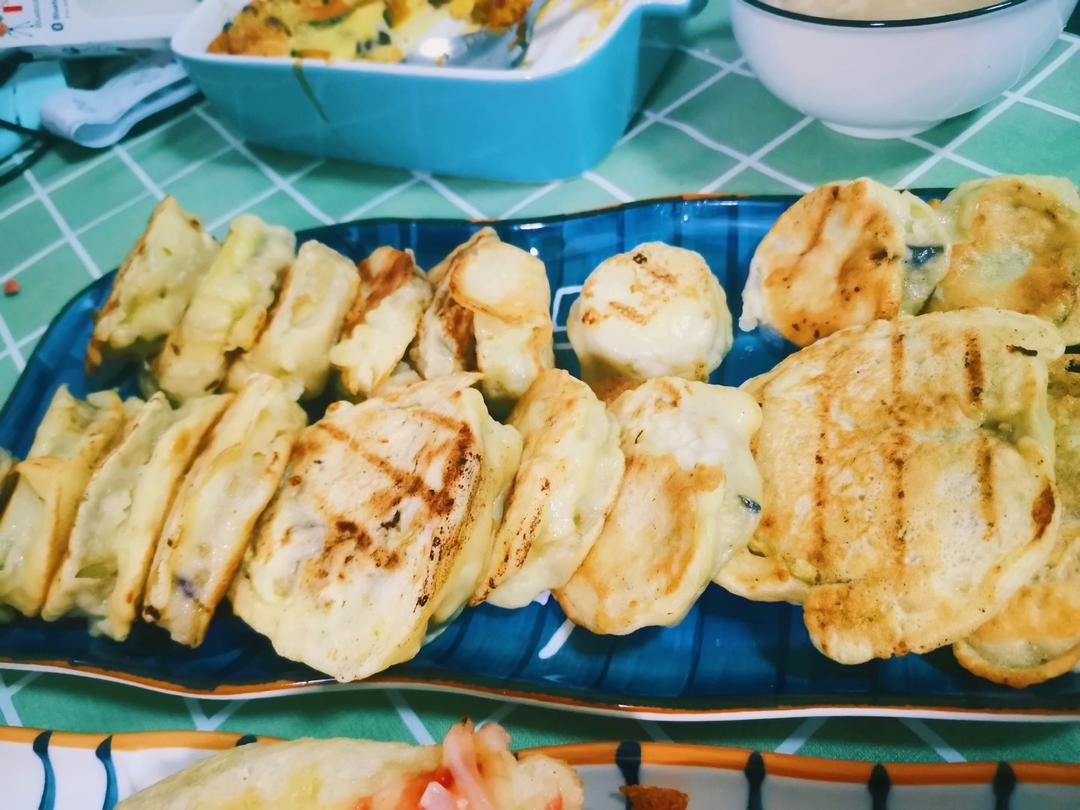 香煎土豆泥茄盒