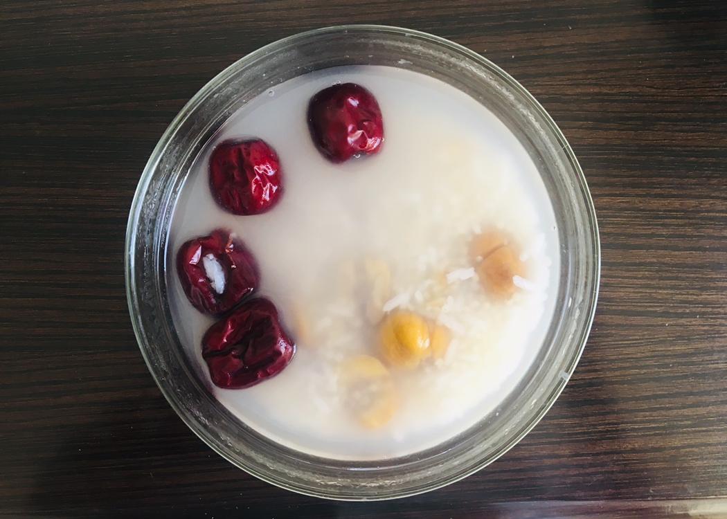 「宿舍」小电锅红枣栗子粥的做法