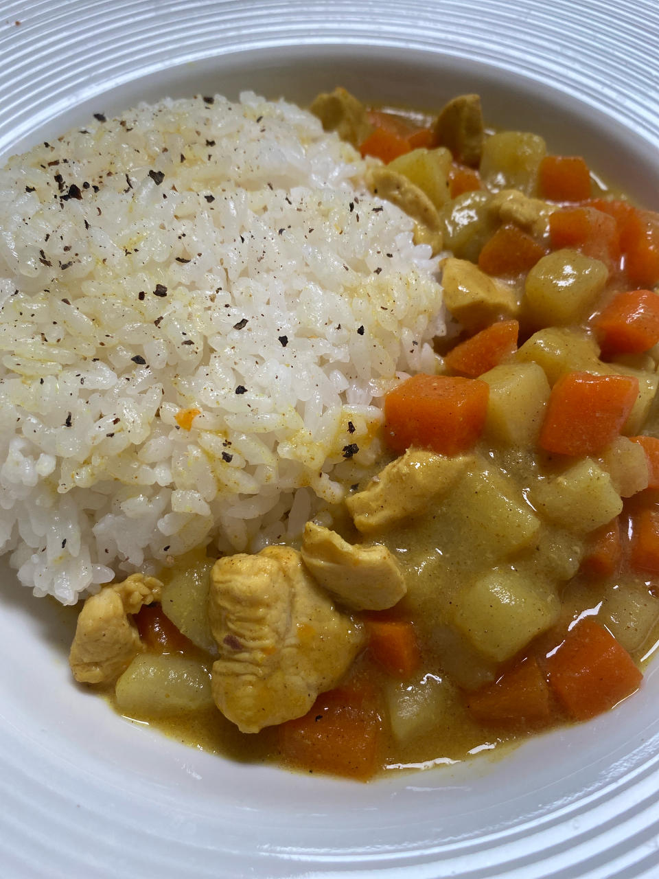 咖喱鸡肉饭