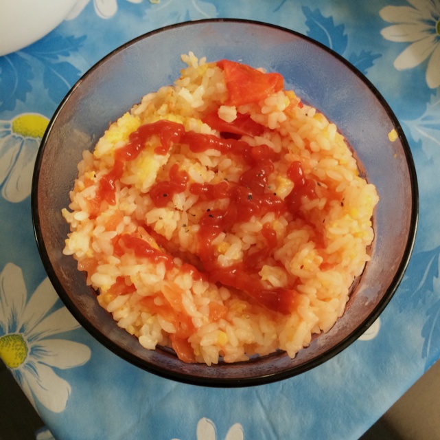 整个番茄饭