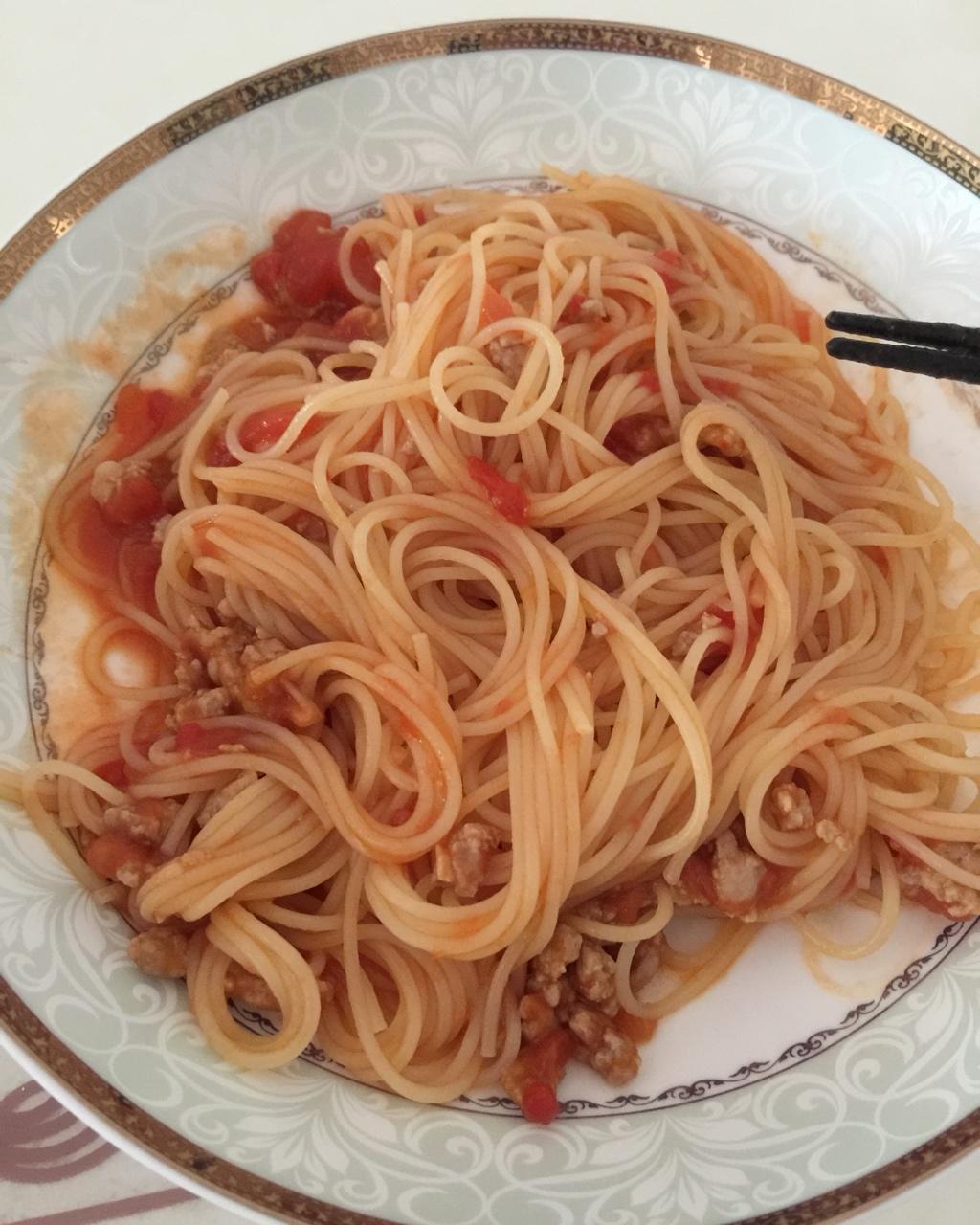 意大利番茄肉末意面酱