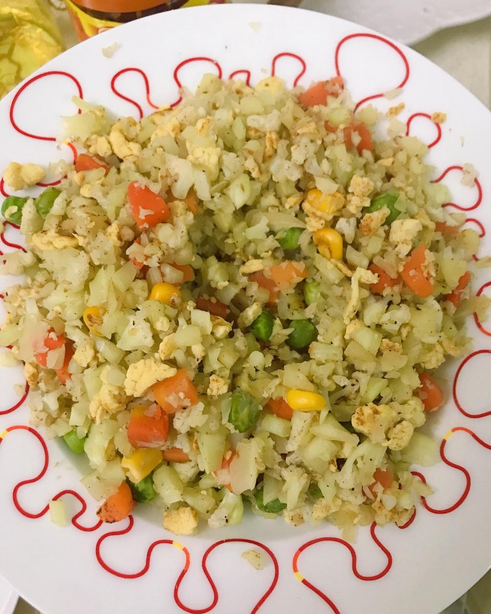 创意减脂餐：减脂花菜炒饭
