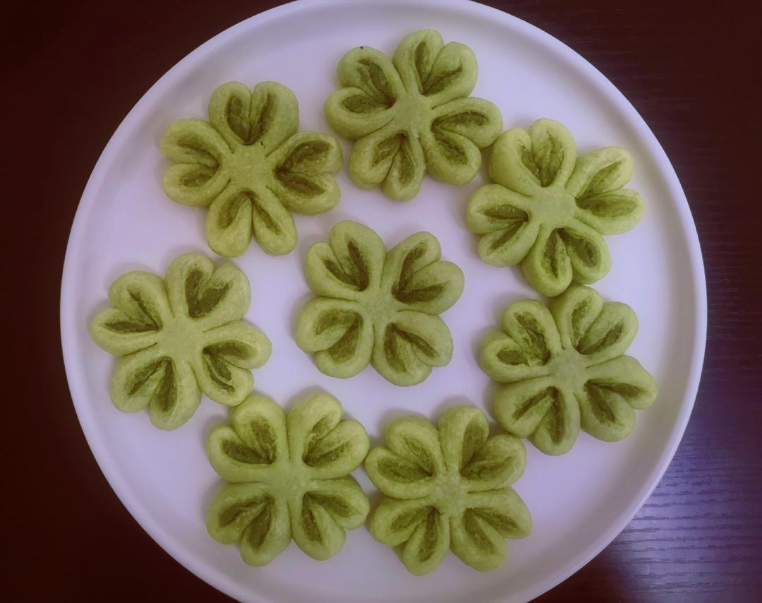幸运四叶草抹茶椰蓉酥【北鼎烤箱食谱】
