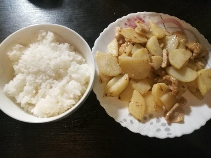 土豆肉片