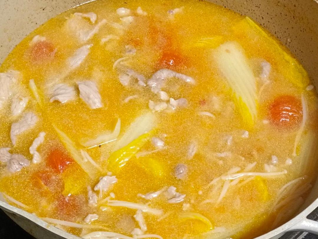 番茄滑肉