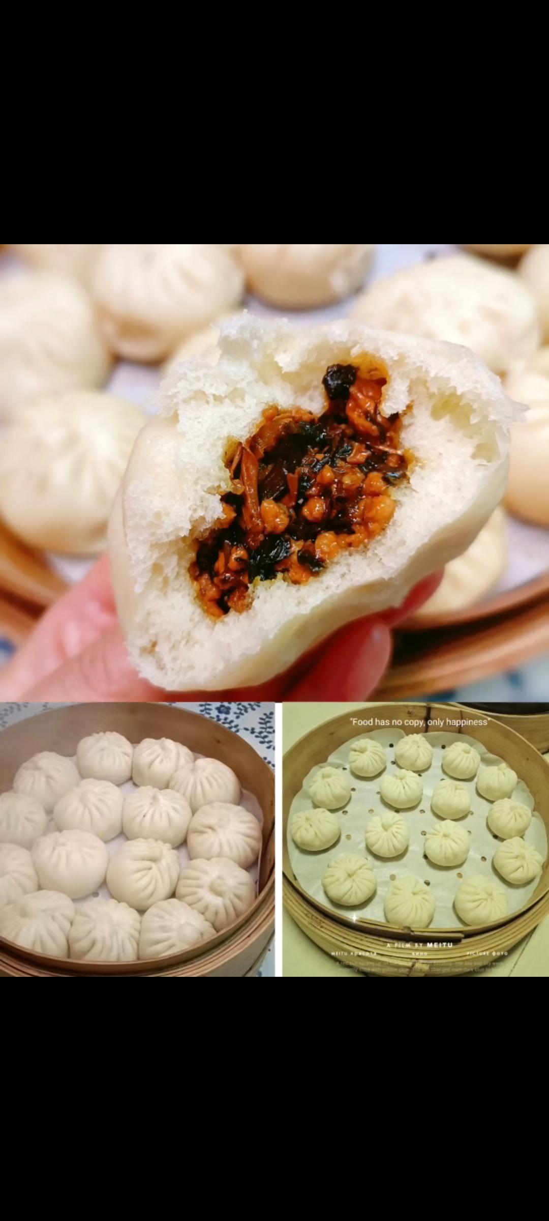 梅干菜大肉包
