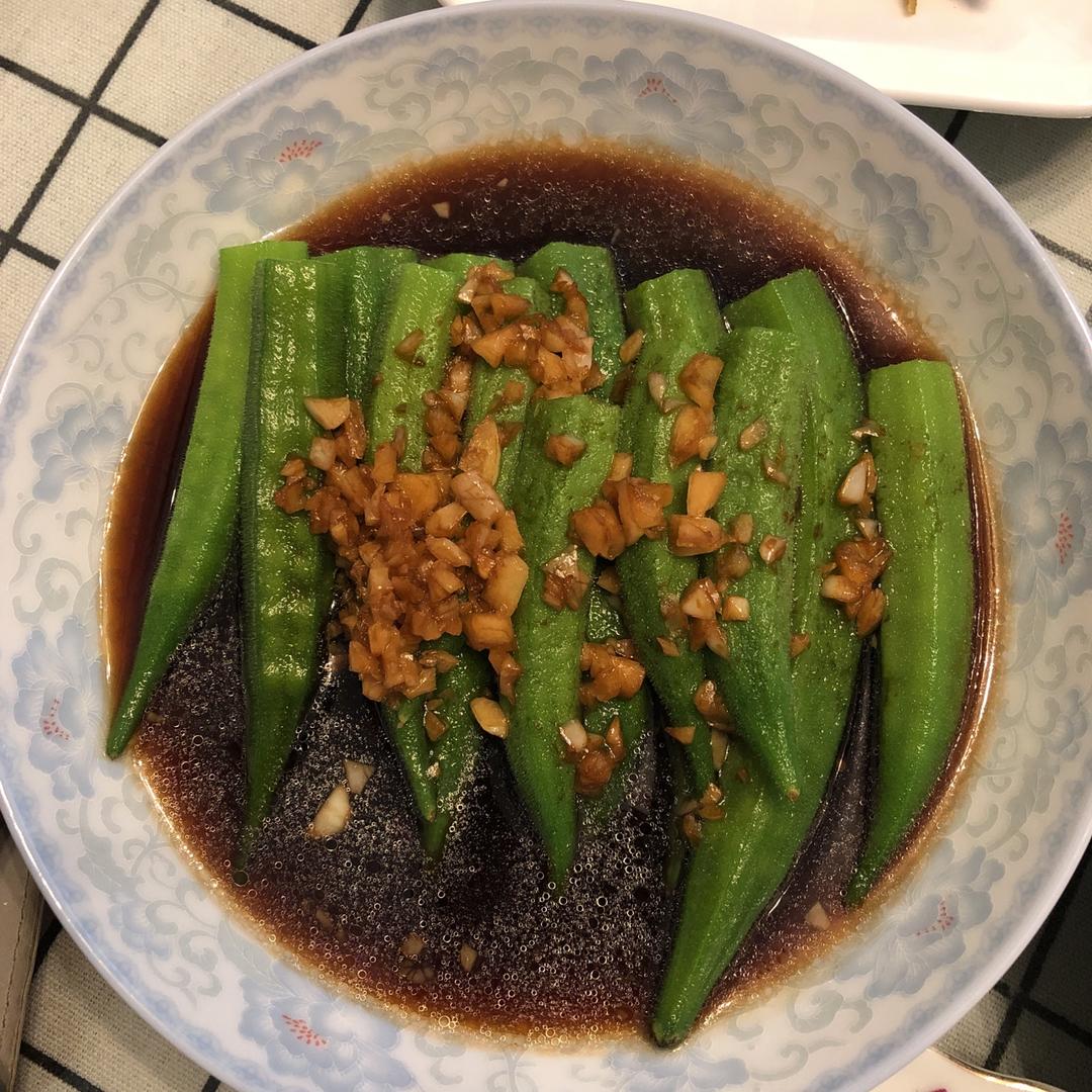 蒜蓉秋葵