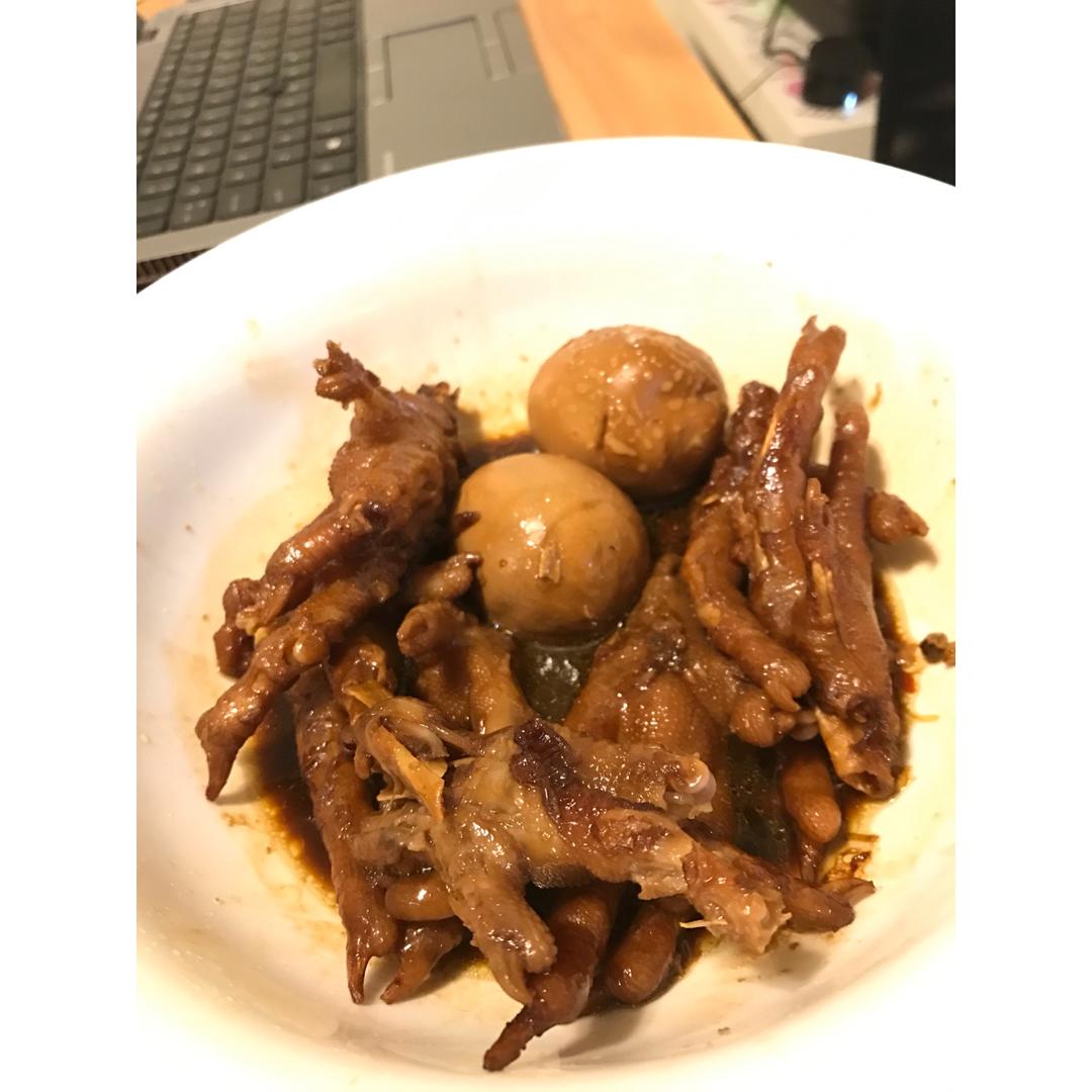卤鸡脚