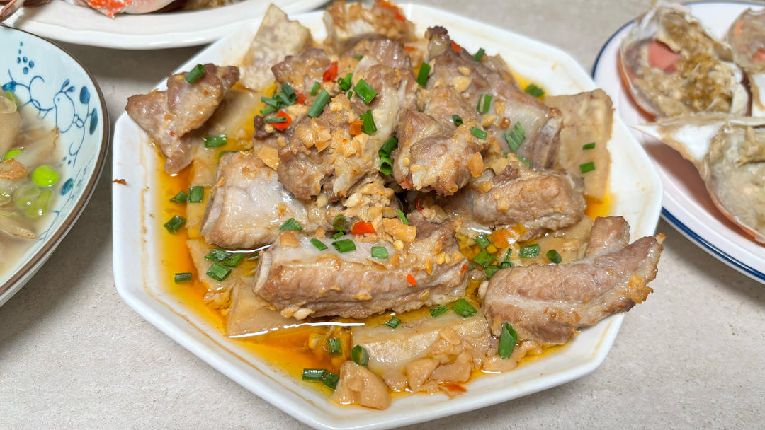 蒜蓉蒸排骨
