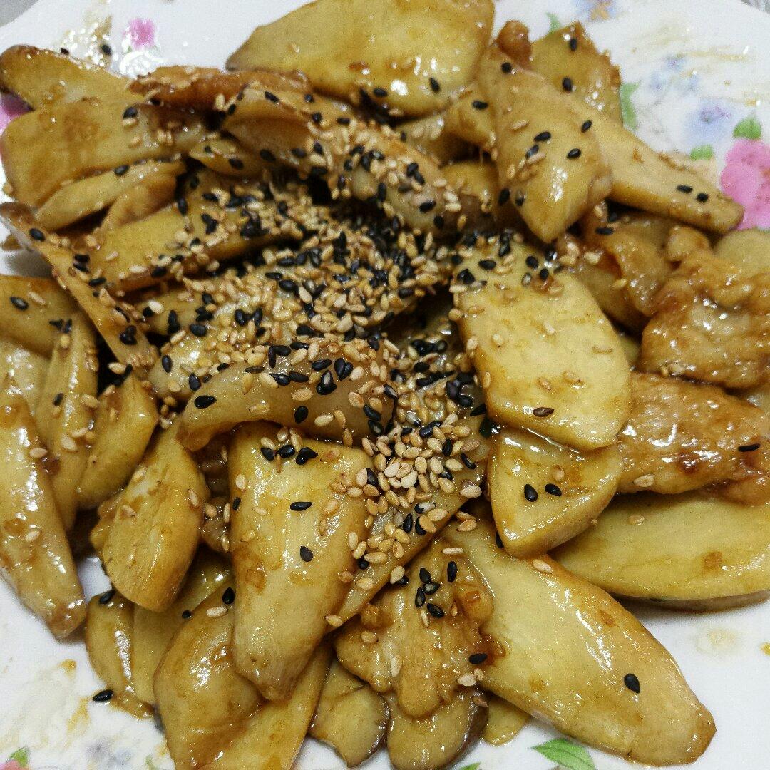 干煸杏鲍菇