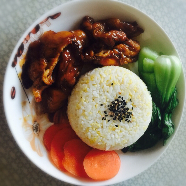 日式照烧鸡排饭