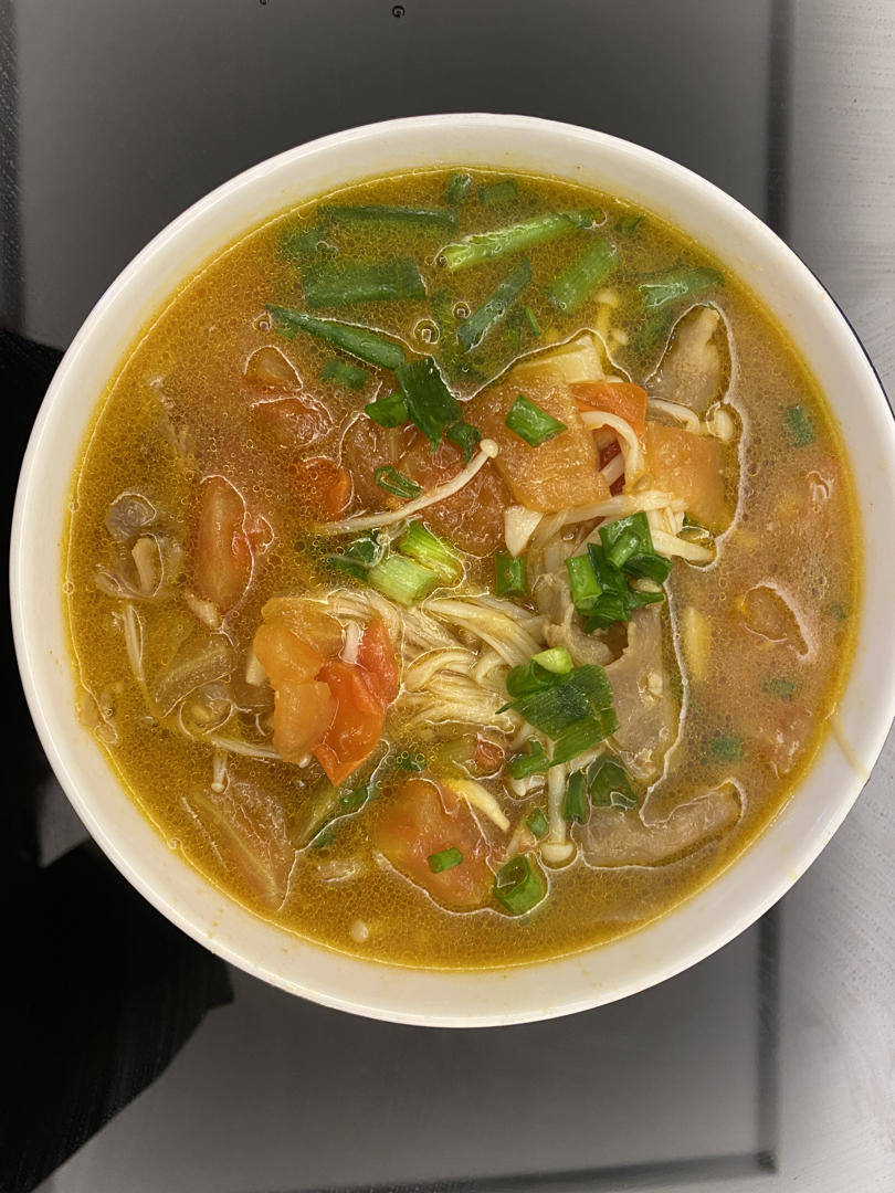 番茄肥牛金针菇