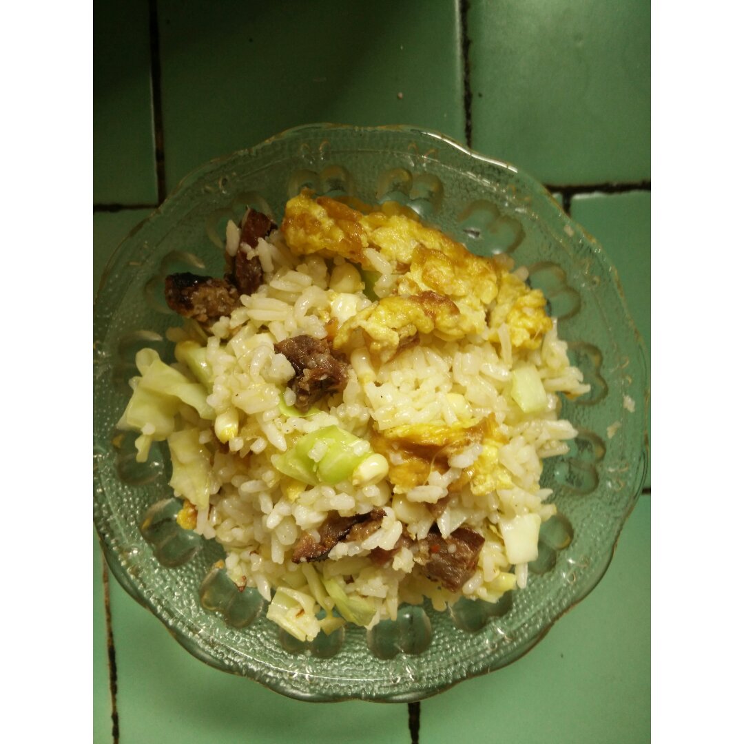 白菜蛋炒饭