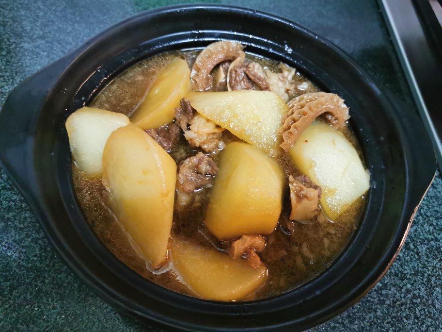 柱侯牛腩萝卜（广州面店的味道）