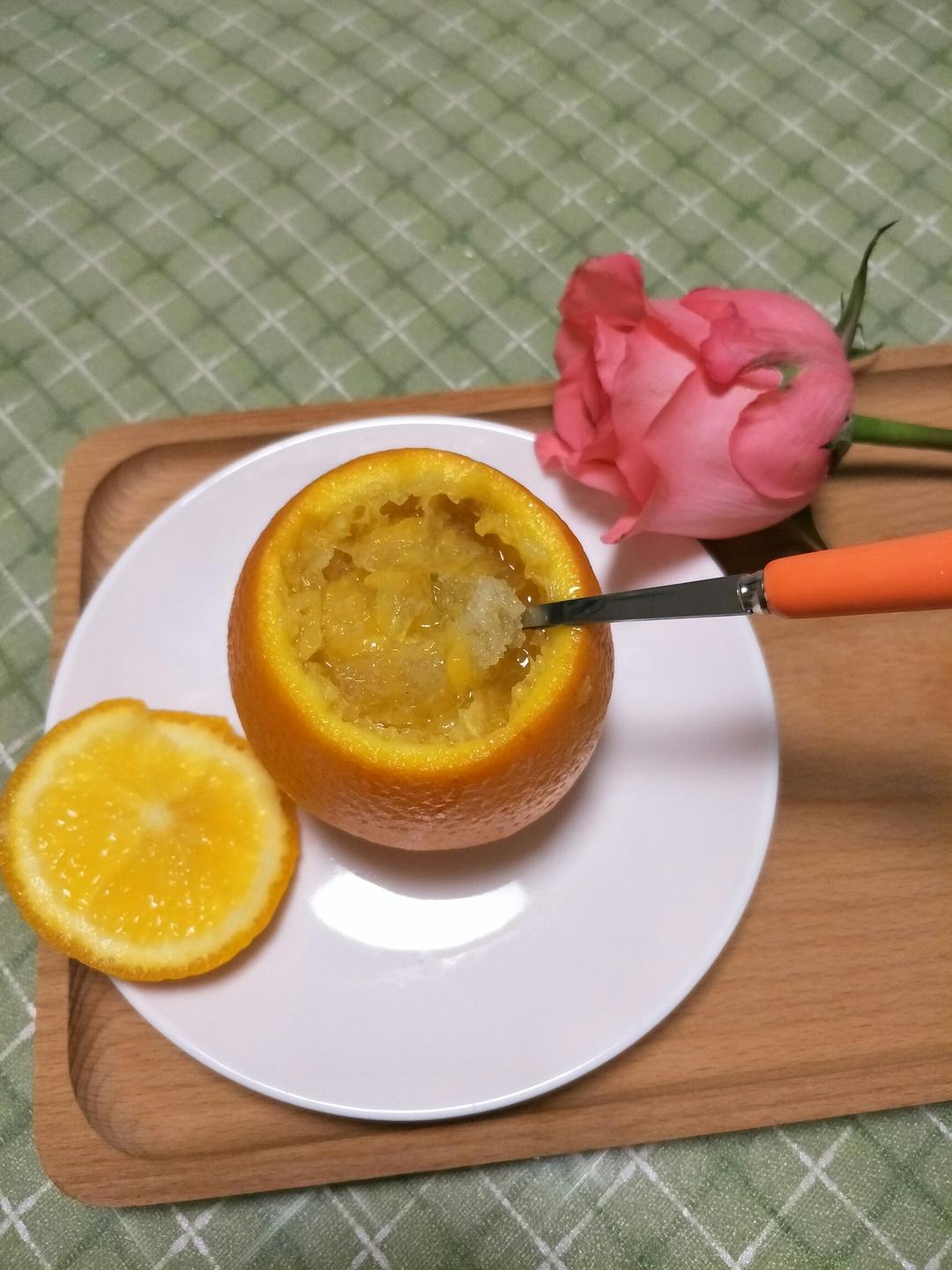 香橙燕窝盅