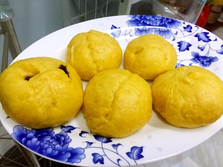 清甜南瓜馒头