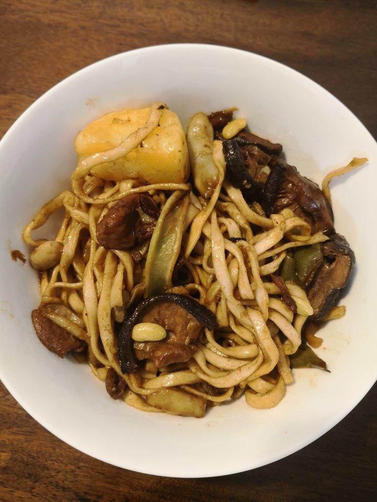 豆角焖面