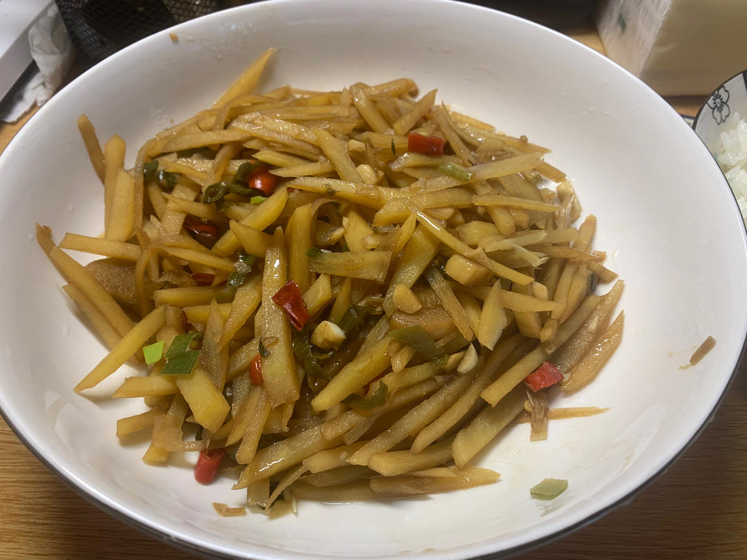 超级无敌下饭菜～酸辣土豆丝
