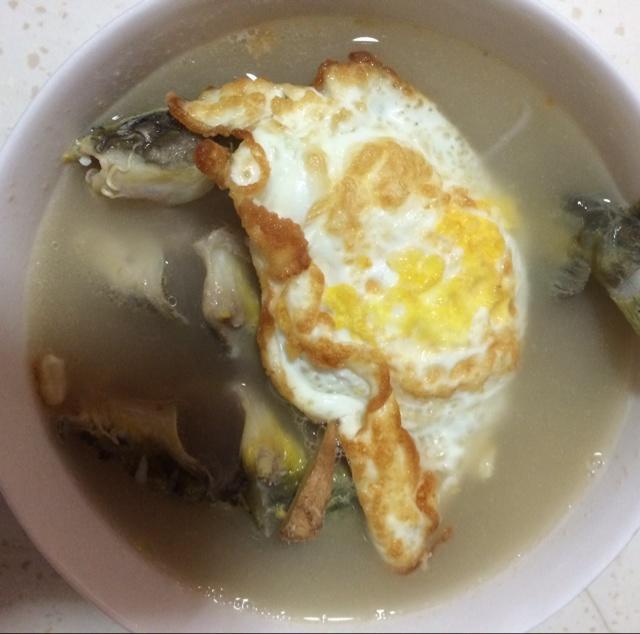 汪刺鱼荷包蛋汤的做法