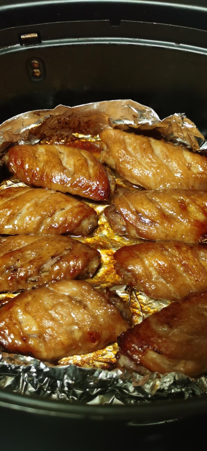 蜜汁鸡翅（空气炸锅版）