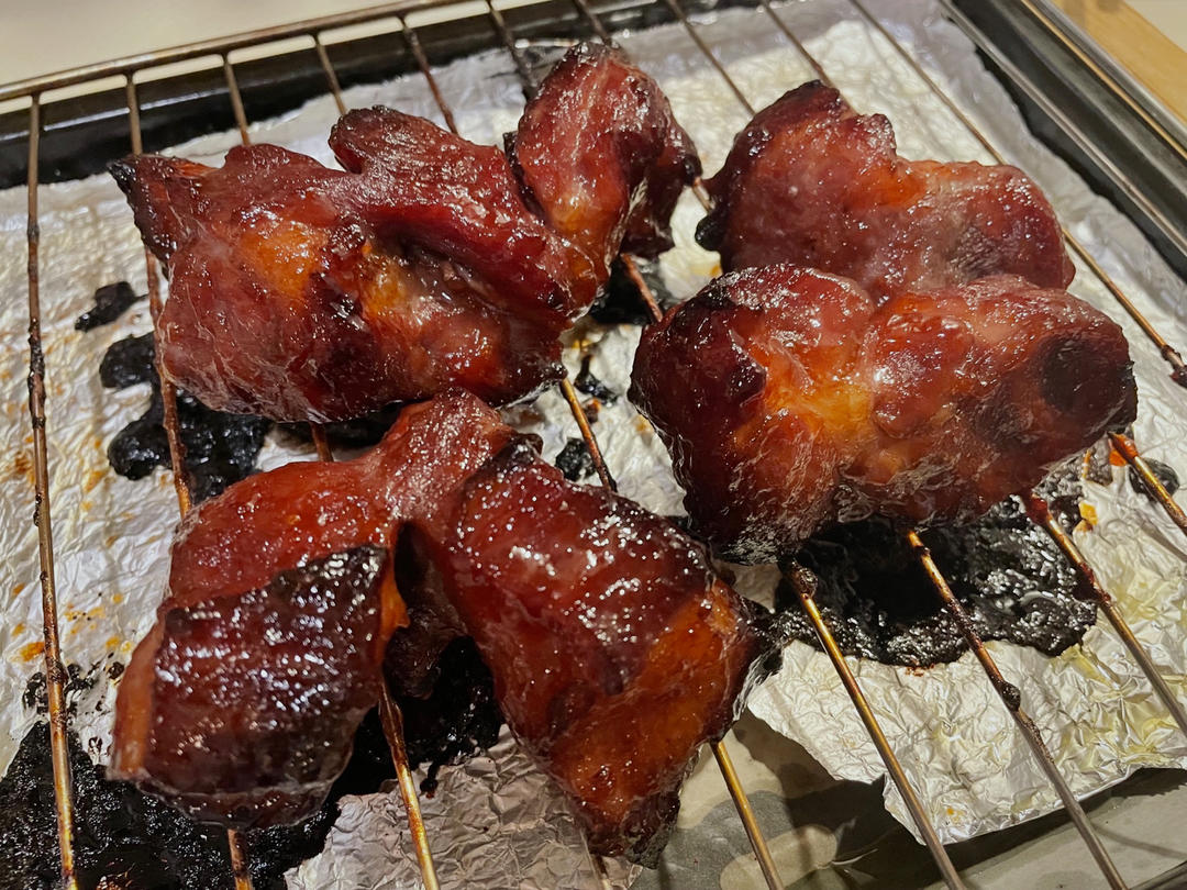 蜜汁叉烧肉（新手烤箱0失败）