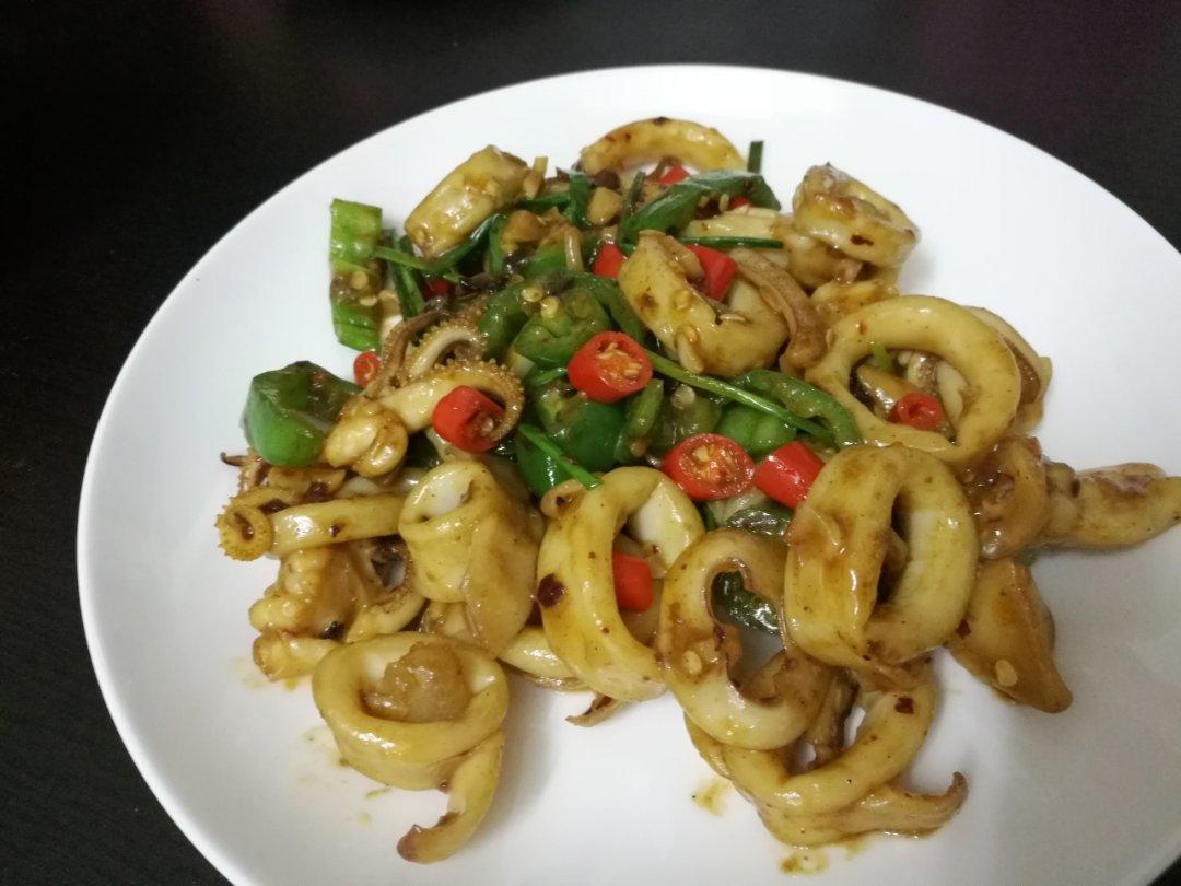 香辣鱿鱼圈