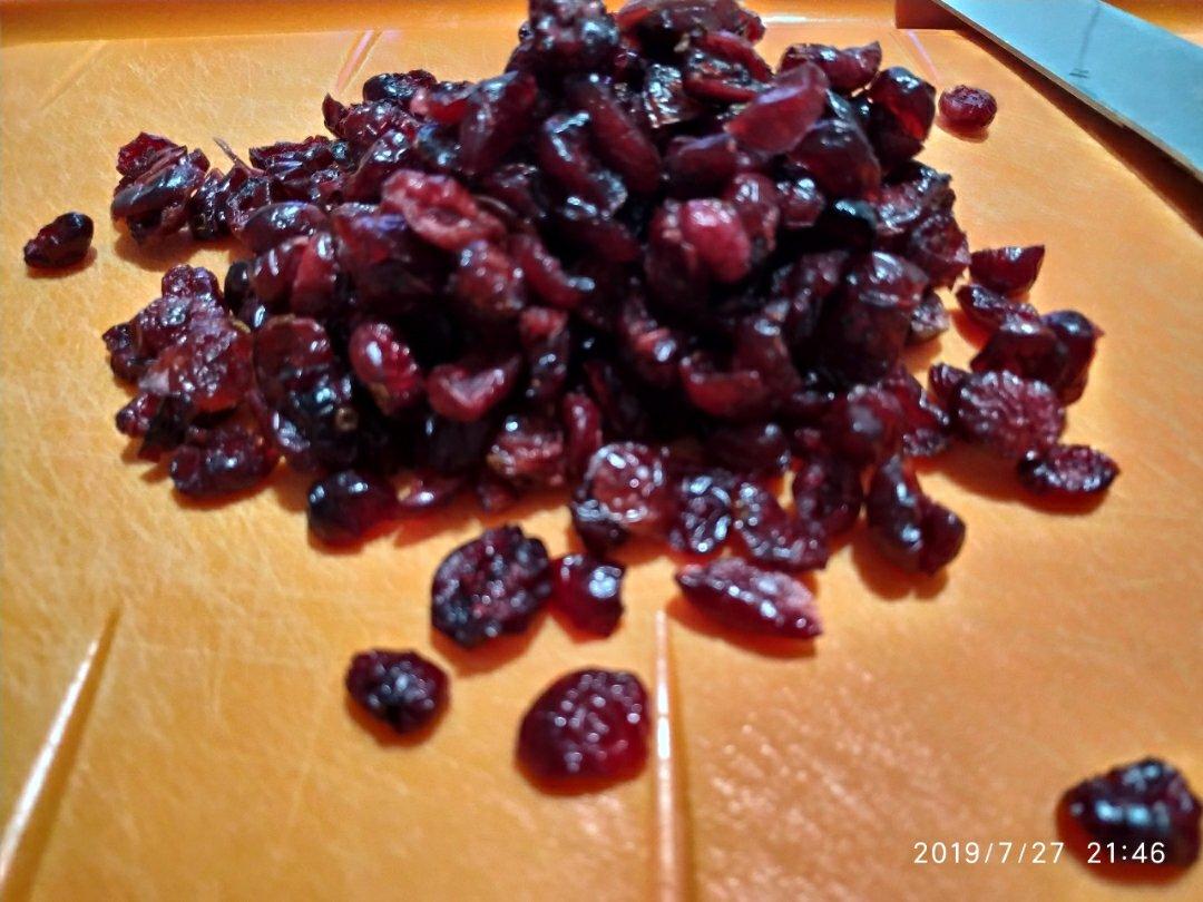 低糖少油版蔓越莓饼干