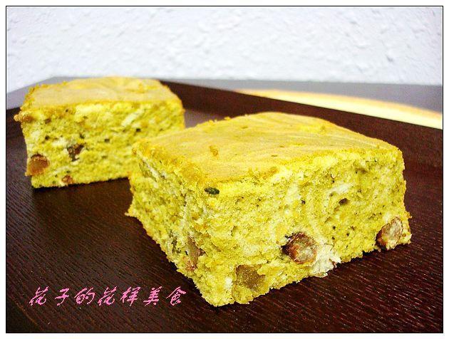 抹茶蜜豆蛋糕的做法