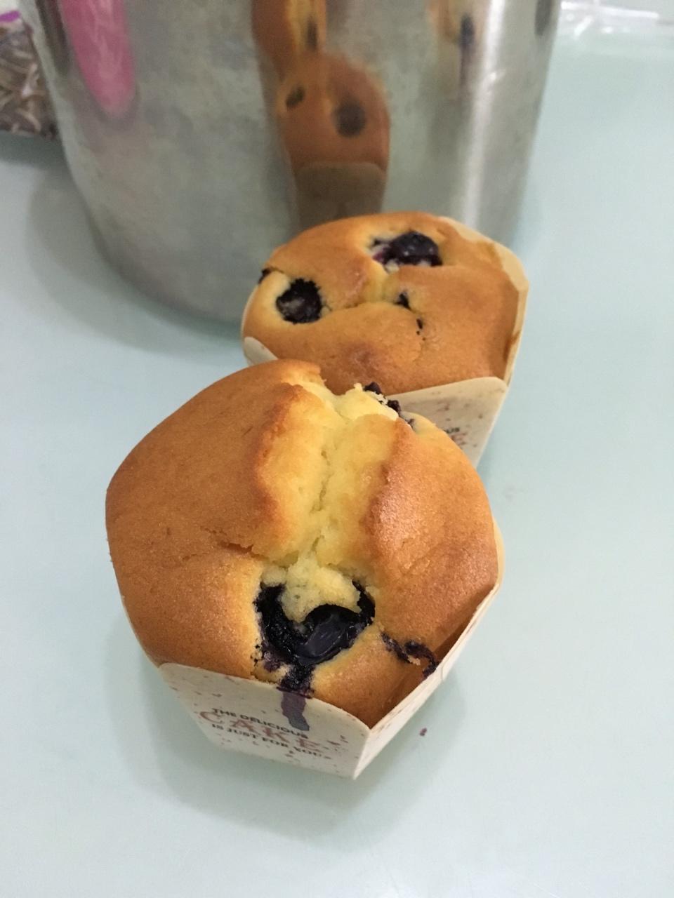 超好吃的蓝莓麦芬
