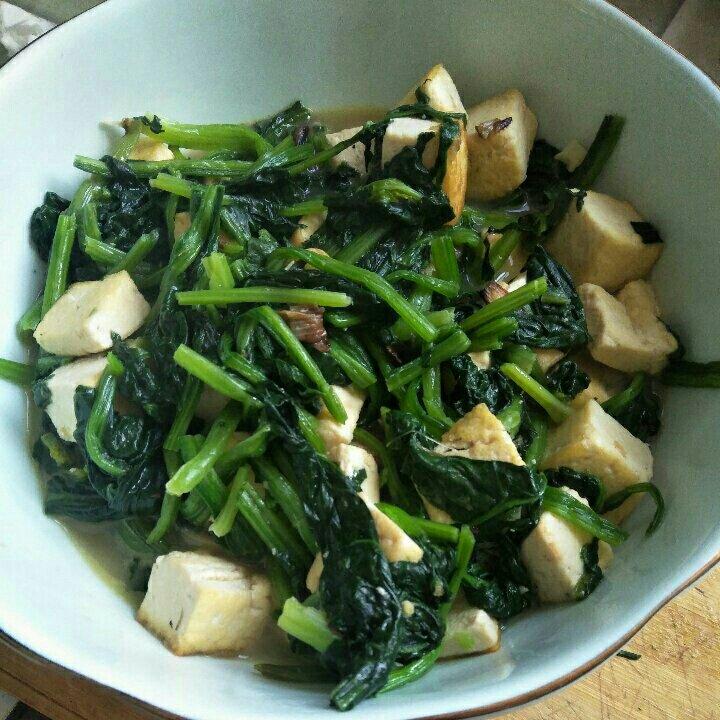 菠菜豆腐
