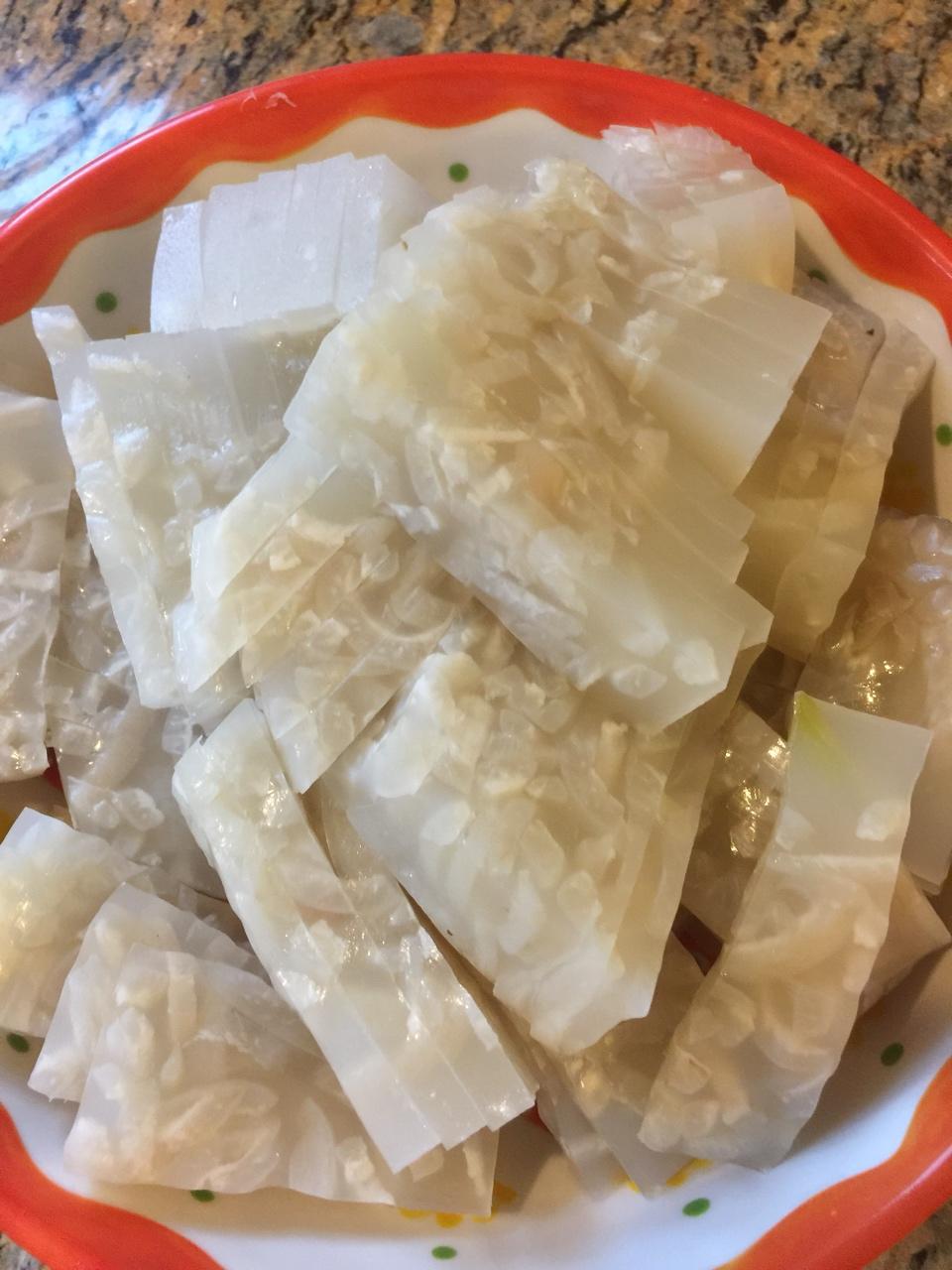 jcjcsfood做的水晶皮冻