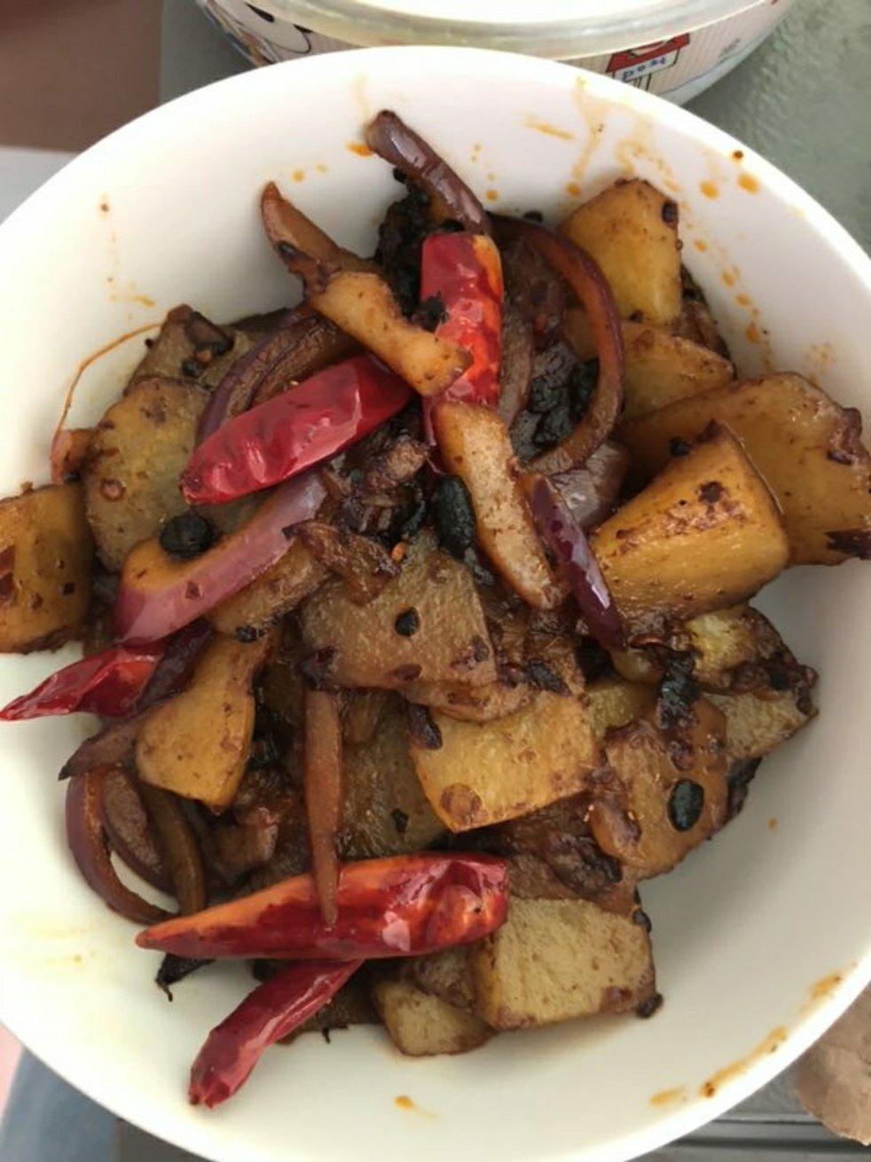 孜然洋葱土豆片