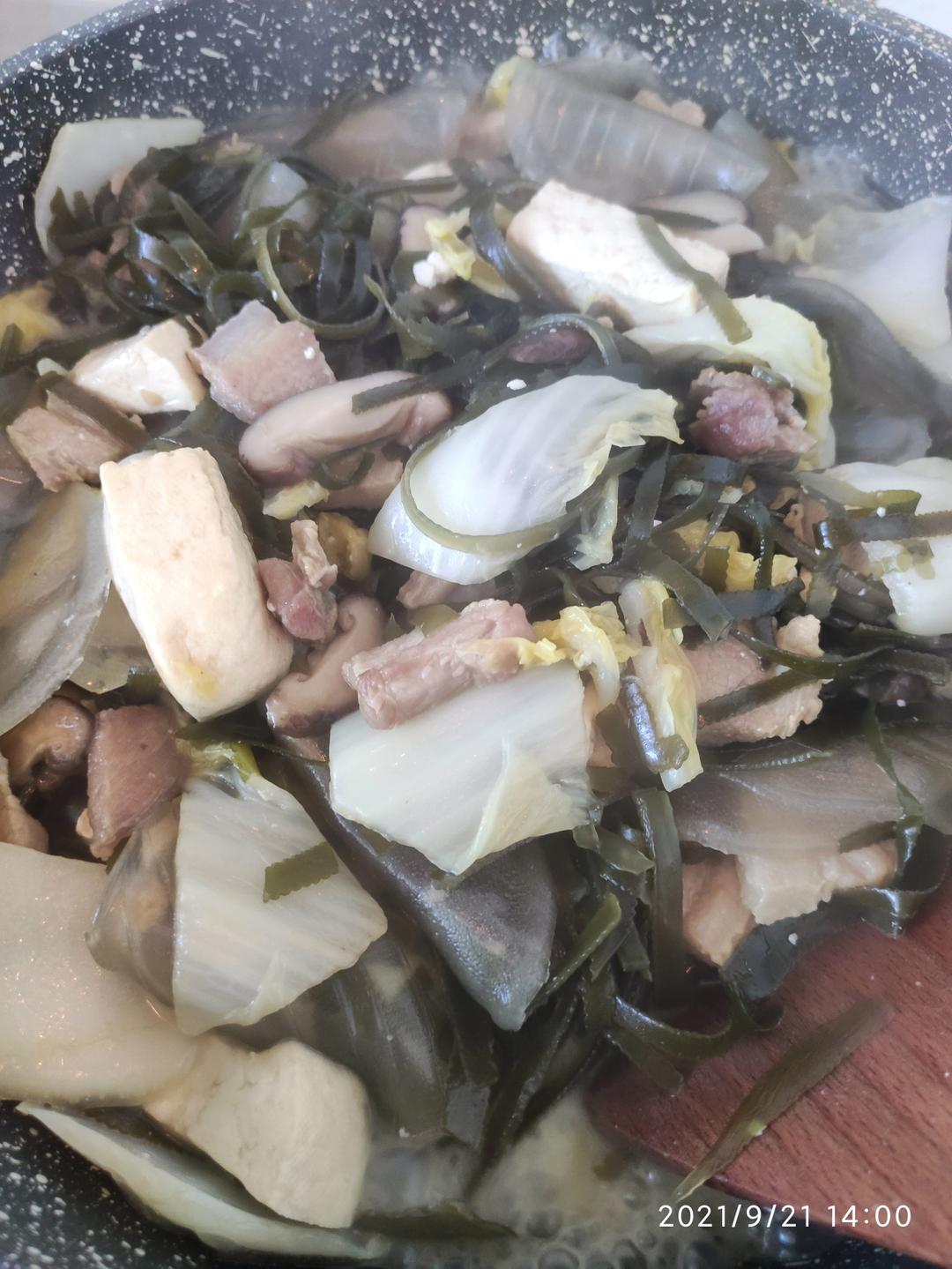 大锅熬菜 大锅菜