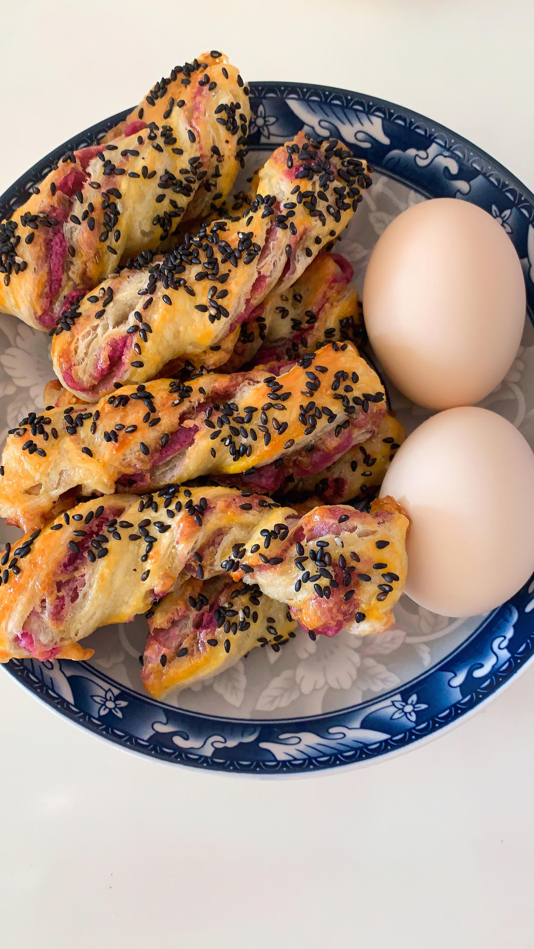 酥掉渣♨️好吃到舔手🔥香芋紫薯扭扭酥条