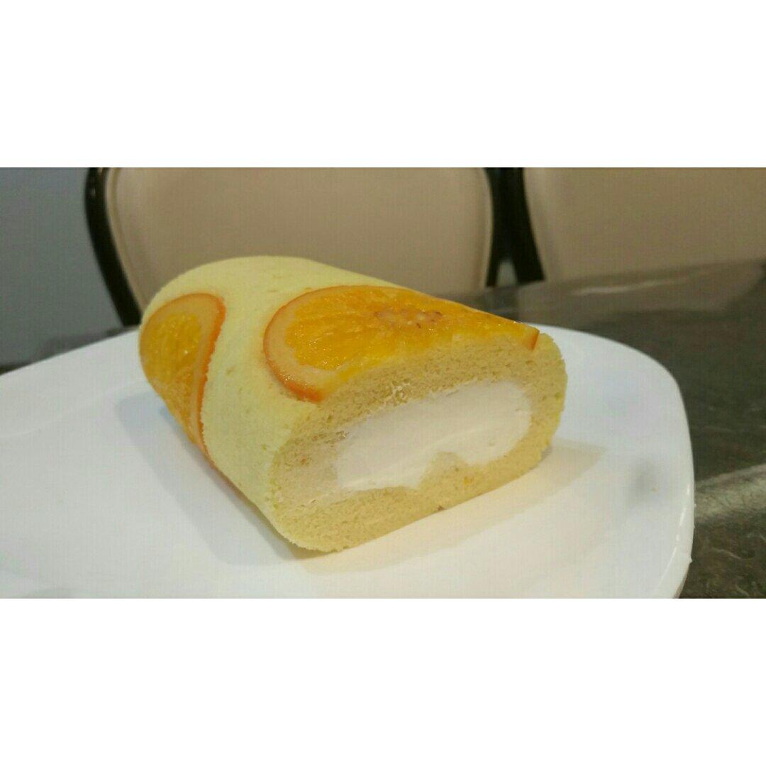 橙香蛋糕卷