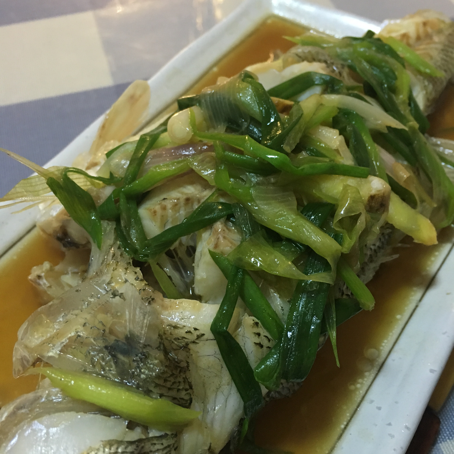 清蒸鲈鱼