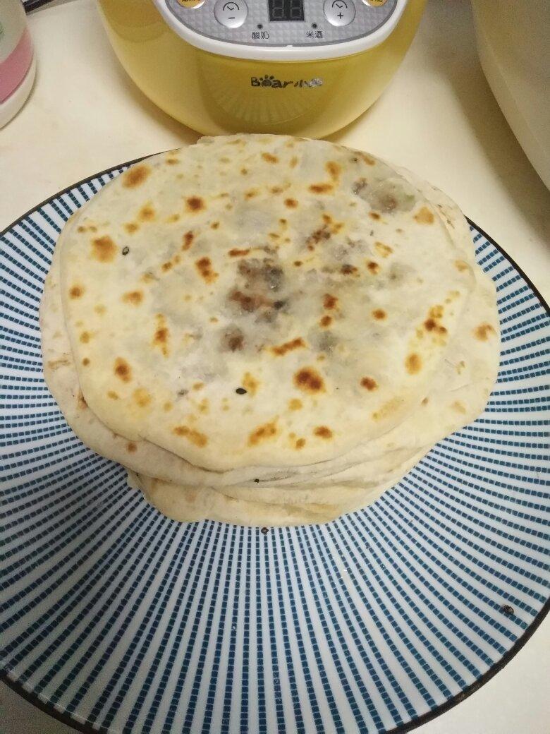 梅干菜肉饼（平底锅煎和烤箱烤两种吃法）