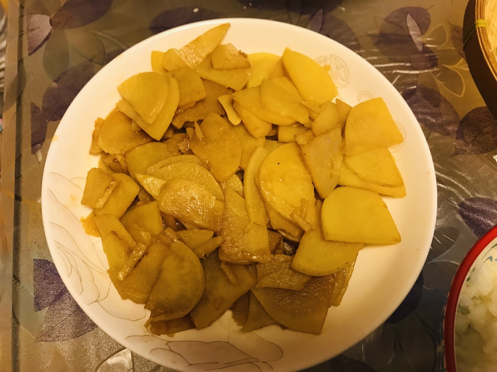 朴素的土豆片