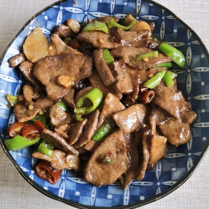 这样炒的猪肝鲜嫩入味，一点都不腥，特别好吃😋