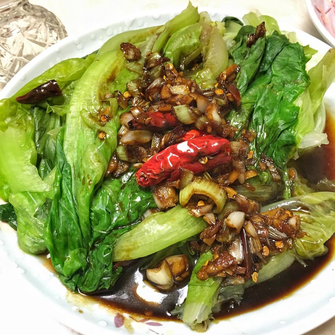 家常菜 蚝油生菜