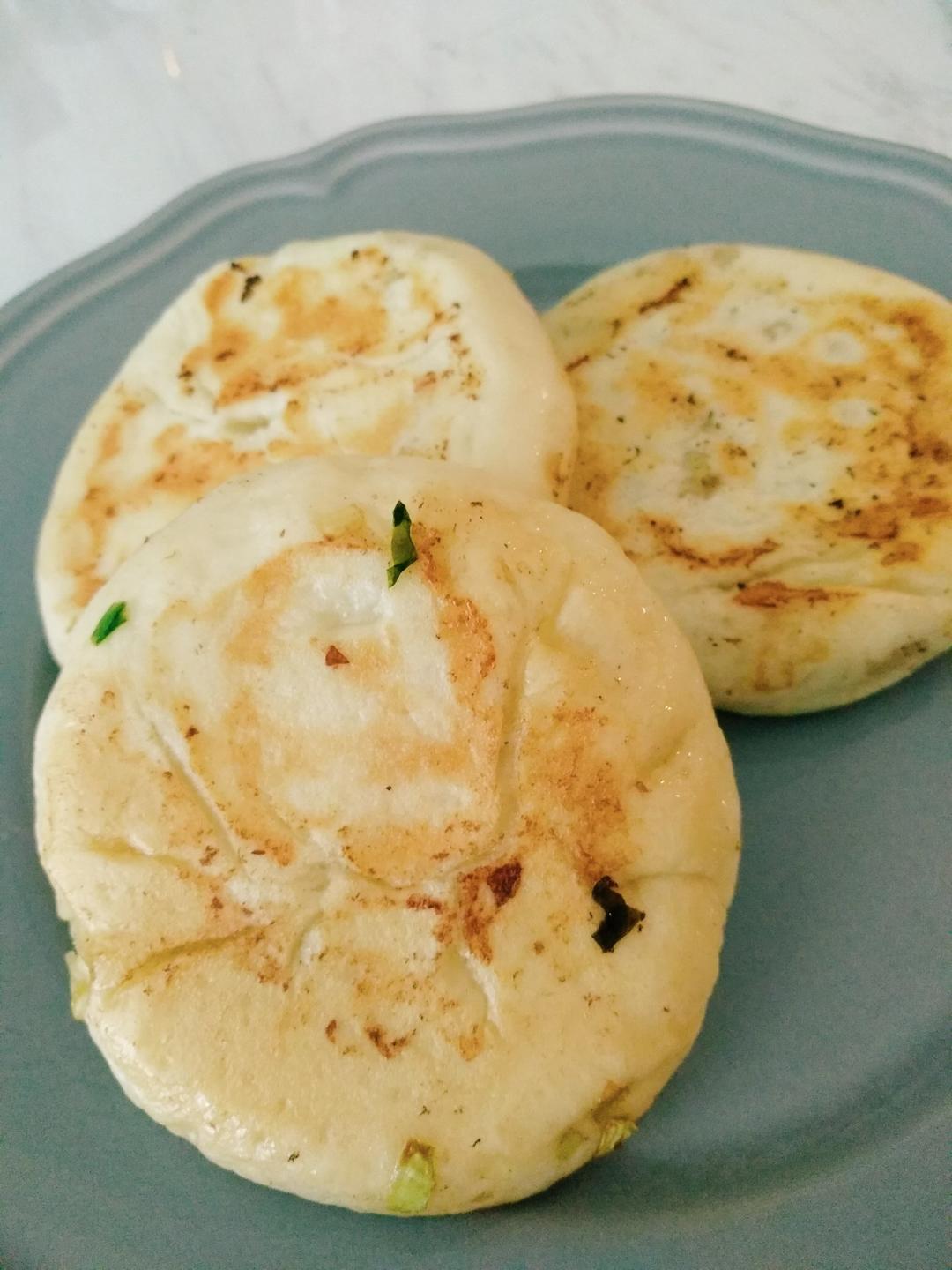 大葱猪肉馅饼（发面）