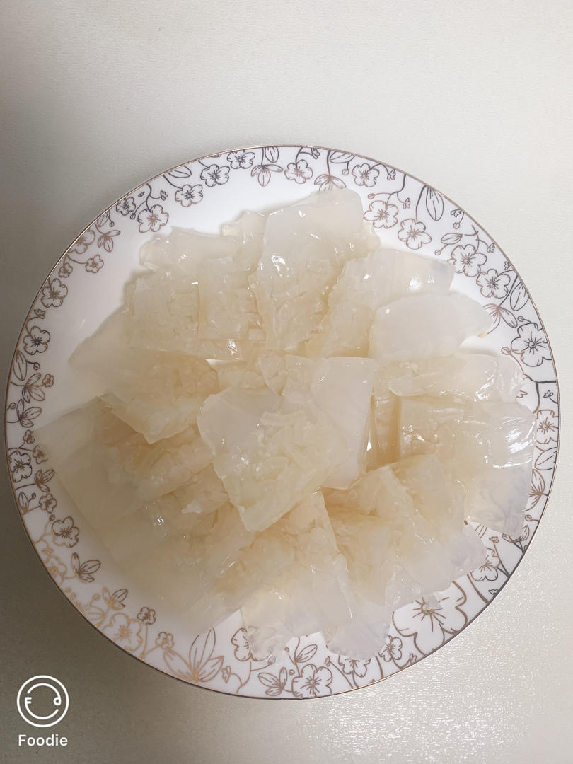 吃真正的胶原蛋白：水晶皮冻