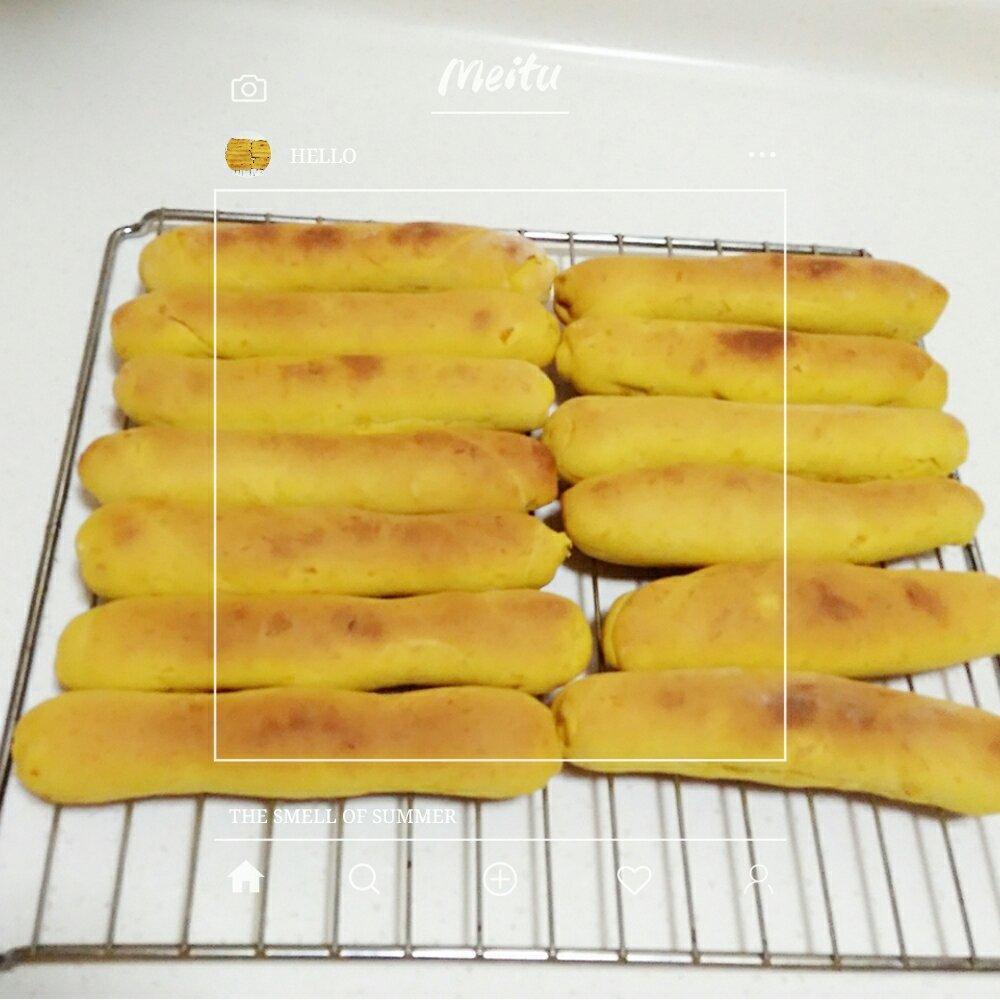 养身南瓜棒面包