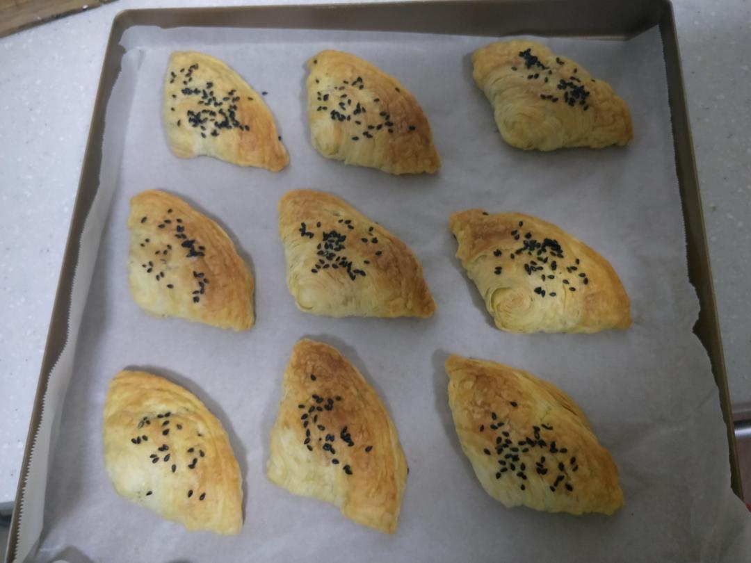 红豆酥（蛋挞皮制作）