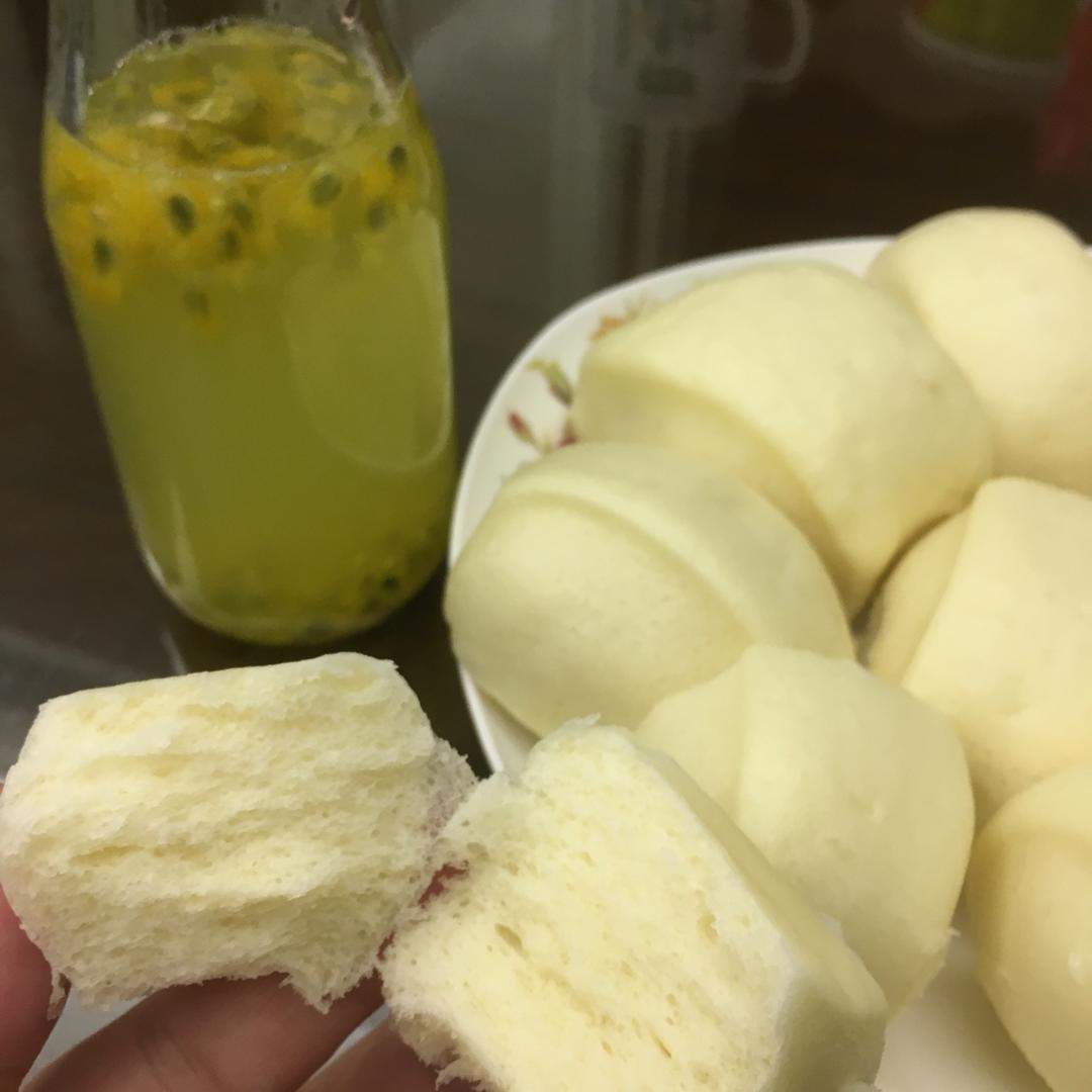 有着面包口感的红糖馒头（一次发酵）